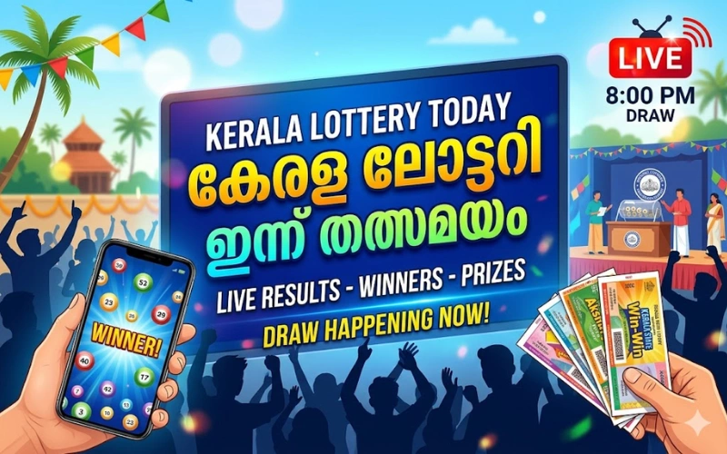 kerala lottery today live at Joymall App featured image