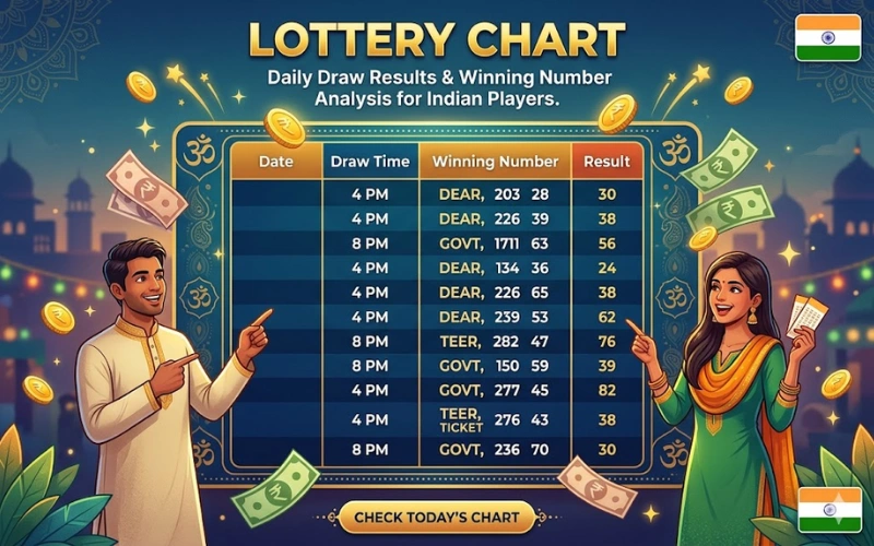 lottery chart at Joymall App featured image
